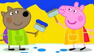 Decorating Danny Dogs Bedroom 🎨  Peppa Pig Official Full Episodes [upl. by Weil]