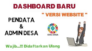 CARA MENDAFTARKAN ULANG ADMIN DESA DAN ENUMERATOR PENDATAAN SDGs DESA  Dashboard Baru Versi Web [upl. by Kosel189]