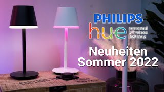 Philips Hue Neuheiten 2022 im Überblick  Perifo Schienensystem Go Tischleuchte amp mehr [upl. by Downall]