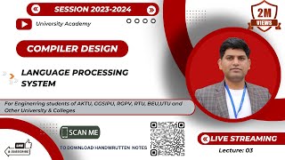 CD3 Introduction to Compiler Design  Language Processing System in Compiler Design [upl. by Hillie]