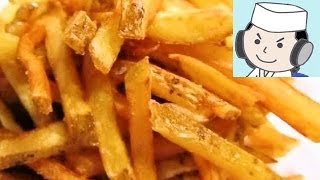 マックより美味しいフライドポテト♪ How to make french fries♪ [upl. by Jaddo115]