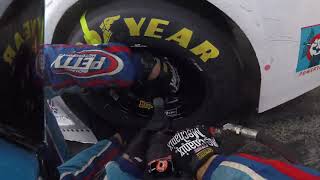 Erik Jones last 5 lugnut Pit stop Onboard [upl. by Stew]