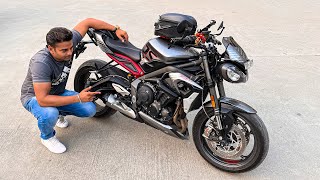 Apne segment mai sabse mehegi hai ye  Triumph speed triple 765 RS ownership review [upl. by Nodnarg]