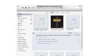 How to Join the Tracks of an Audiobook in iTunes 11 [upl. by Hcone534]