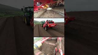 John Deere 6155R  Grimme CS150  Destoning [upl. by Wilsey]