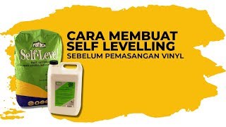 SELF LEVELLING  DIY  VINYL  CARA MENGGUNAKAN 2 MINIT  MALAYSIA [upl. by Wadell985]