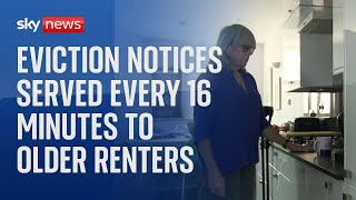 Older renters served with an eviction notice every 16 minutes says research [upl. by Struve]