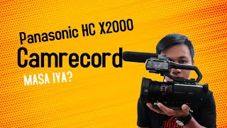 Review Panasonic HC X2000 [upl. by Ahsinauq]