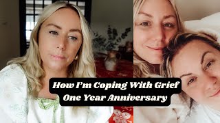 What Grief Feels Like At The One Year Mark  Grief Guilt Looking For Signs Coping With Loss [upl. by Niarbo]