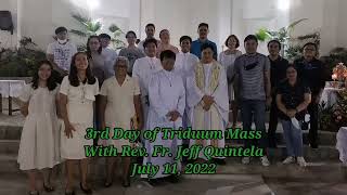 Triduum Mass Day 3 with Rev Fr Jeff Quintela [upl. by Steinman827]