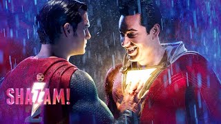 Black Adam vs Shazam ¿quién es más fuerte [upl. by Alehtse]