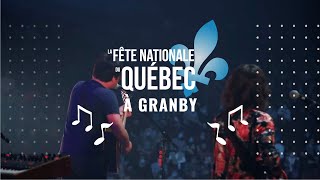 Émile Bilodeau à la Fête nationale du Québec à Granby  2024 [upl. by Lauhsoj]