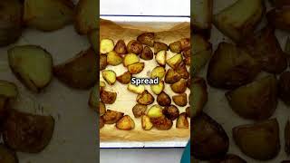 Crispy Roast Potatoes Hack 🥔🔥 recipe kitchentips cookingshorts food shorts cooking [upl. by Grange90]