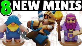 8 NEW MINIS Coming to Clash Mini  Mini News [upl. by Bird]