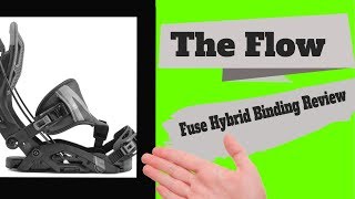 The Flow Fuse Hybrid Snowboard Binding Review [upl. by Auqkinahs]