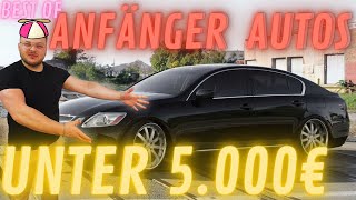 Die BESTEN Anfängerautos für unter 5000 €  Best of G Performance [upl. by Durnan]