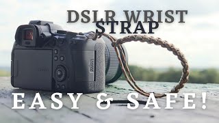 Paracord Camera Wrist Strap Tutorial  GLS Workshop [upl. by Eardnaed483]