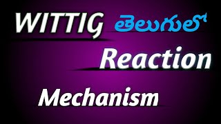 wittig Reaction named reaction in telugu amazing trick [upl. by Suisyola]