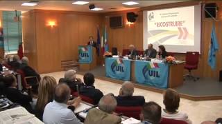 Campania  Caldoro al convegno quotRicostruirequot promosso da UIL 160513 [upl. by Kally]