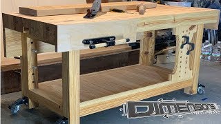 Best Wood Working Workbench Ever [upl. by Hootman]