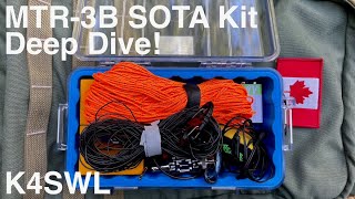 Pack Out Video Whats in my Mountain Topper MTR3B SOTA Kit [upl. by Enerahs]