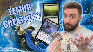 Temur Archon Creativity Combo  MODERN  MTG [upl. by Terina445]