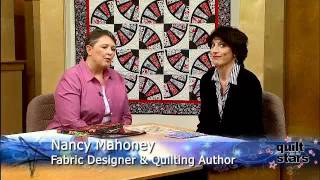 Quilt with the Stars Nancy Mahoney episode 1 [upl. by Lledal]