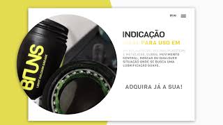 Graxa de Cálcio Light  Bruns Pro Bike Products [upl. by Waite]