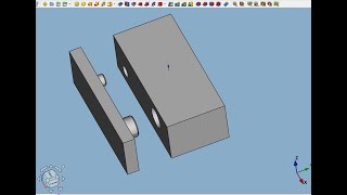 FreeCAD21 Инструмент quotСоздать связующую формуquot Экспорт в форматах STL STEP и пр [upl. by Rizzi100]