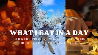 WHAT I EAT IN A DAY HEALTHY  Quick  Simple High Protein Nutrient Dense Meals for Winter Eating [upl. by Alston]