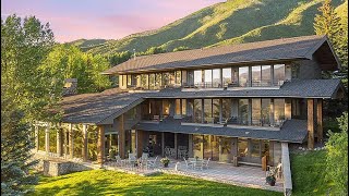 275 MILLION Mansion Scenic views Aspen Colorado [upl. by Rust]