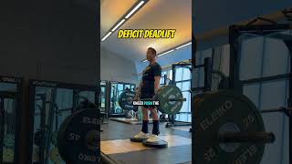 Deficit Deadlift for Glutes 廣東話旁白amp字幕 [upl. by Ahsiema229]