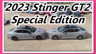 2023 Kia Stinger GT2 Grand Tourer Special Edition vs 2022 Kia Stinger GT2 [upl. by Sandy]