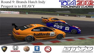 2002 BTCC Season  Round 9  Brands Hatch Indy  GTR2  BTCO [upl. by Shaylynn]