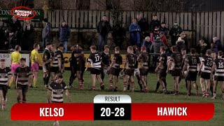 RUGBY REPORT  KELSO v HAWICK  181123 [upl. by Coriss]