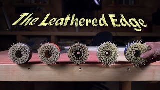 How To do a LEATHERED EDGE on Any Stone Fast and Easy [upl. by Kale]