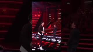 Matthias Nebels Powerful Bed of Roses Performance at The Voice viral thevoice shorts epic [upl. by Asatan]