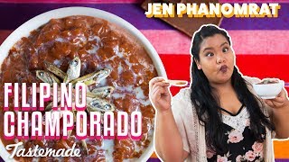 Filipino Champorado Chocolate Rice  Good Times with Jen [upl. by Ilrac]