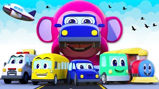 Vehicle Song  Sing Along Kids Songs by AllBabiesChannel on hooplakidz [upl. by Aokek]