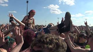 Wage War  Low short 2 LIVE  Sonic Temple Art amp Music Festival 51924  Mosh Pit  Crowd Surfing [upl. by Devlen]