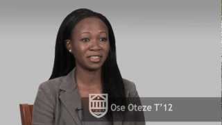 Global MBA Perspectives Ose Oteze T12 [upl. by Ettenawtna]