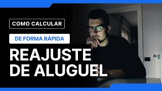 COMO CALCULAR O REAJUSTE DE ALUGUEL fácil e rápido [upl. by Konikow]