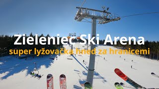 Zieleniec Ski Arena  super lyžovačka hned za hranicemi [upl. by Deanne]