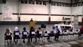 Rohans spelling bee competition  SCISA Regionals 2012 [upl. by Tedder369]