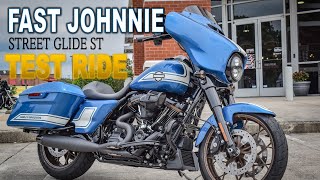 2023 Harley Davidson Street Glide ST Fast Johnnie Test Ride and Review [upl. by Aisiat751]