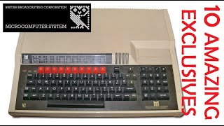 10 Amazing BBC Micro Exclusives [upl. by Isolda]