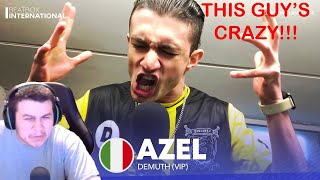 HIS SOUNDS ARE OUT OF THIS WORLD AZEL 🇮🇹  DEMUTH VIP REACTION [upl. by Else]