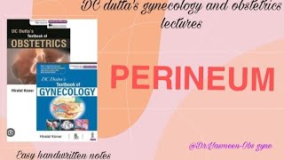 Perineum in femaleGynecological Perineum dcdutta gynecology viral [upl. by Branch]