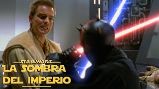 ¿Por Qué Darth Maul Perdió Contra Obi Wan Kenobi En La Amenaza Fantasma – Star Wars Episodio 1 [upl. by Nairdad786]