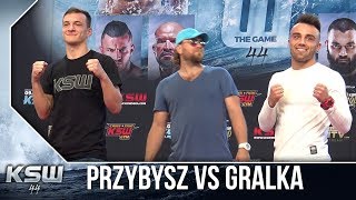 KSW 44 Sebastian Przybysz vs Dawid Gralka  media trening [upl. by Modesty194]